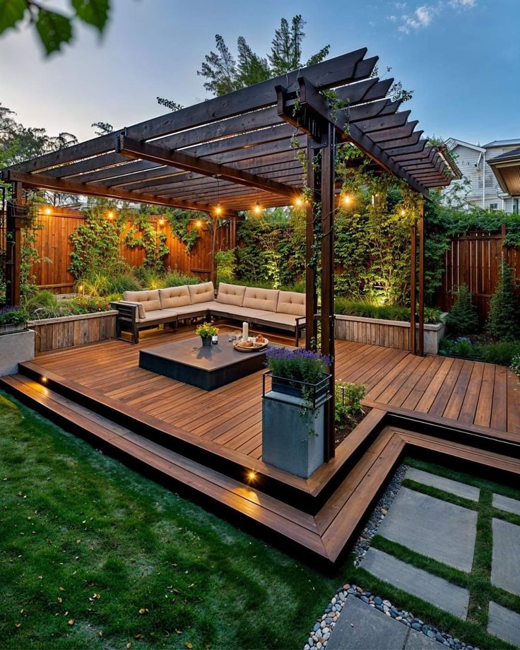 Merbau hardwood deck outdoor entertaining area Bowral NSW — The Renovation Co.
